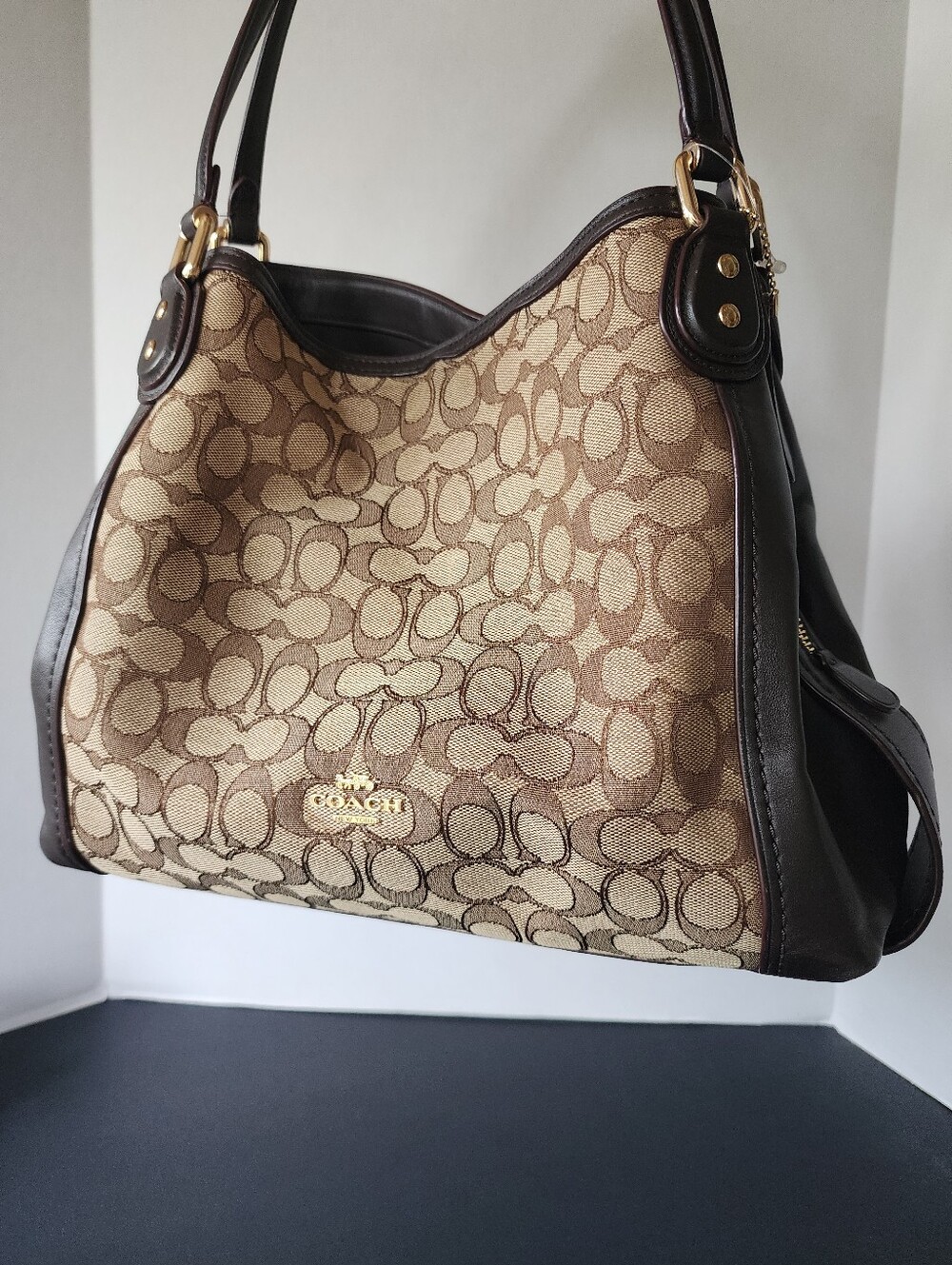 Coach Edie 31 & Matching Wallet, EUC, 2018/2019, $523 Mixed Retail - Picture 2 of 16